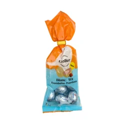 Pääsiäismunat Galler White Raspberry, 93 g