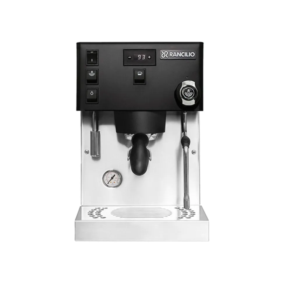 Rancilio Silvia Pro X espressokone – puoliammattimainen, musta/hopea