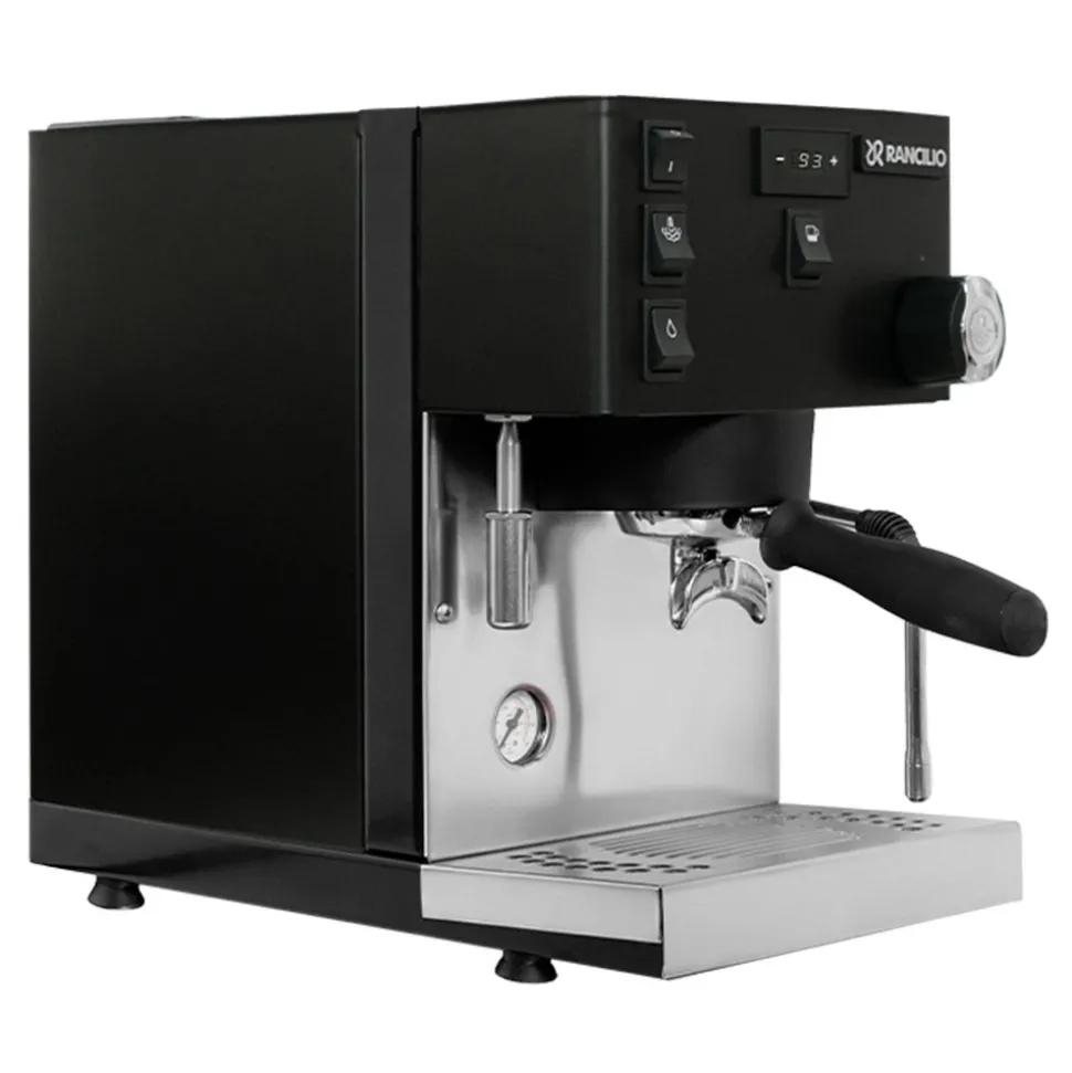 Rancilio Silvia Pro X espressokone – puoliammattimainen, musta/hopea