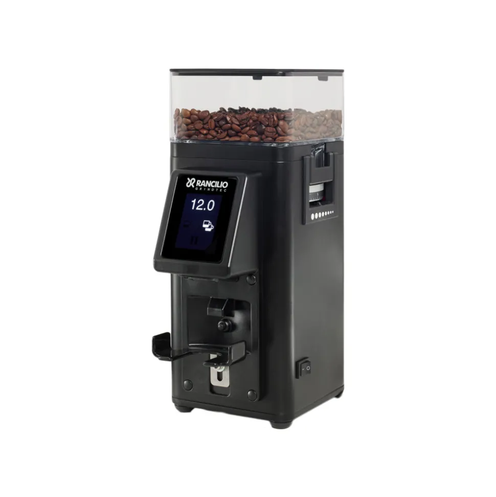 Rancilio Stile Black espresso-kahvimylly – musta