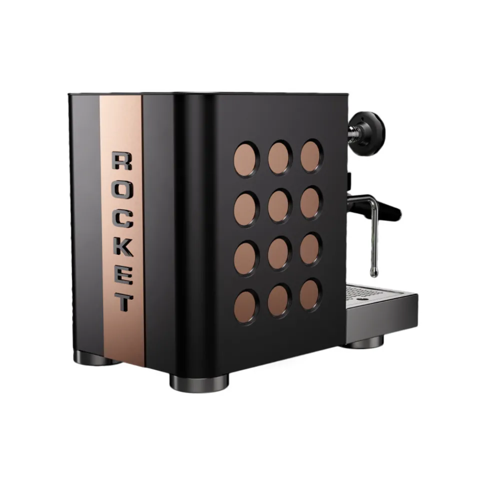 Rocket Appartamento TCA Black/Copper espressokone – musta/kupari