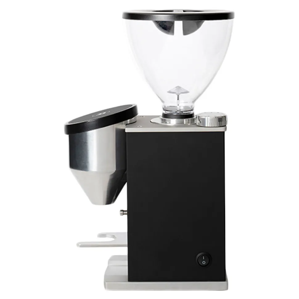 Rocket Faustino Matt Black (2022) espresso-kahvimylly – mattamusta