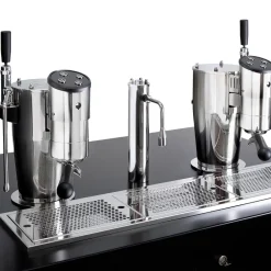 Rocket Sotto Banco espressokone kahvilaan – 2 ryhmää, musta/hopea