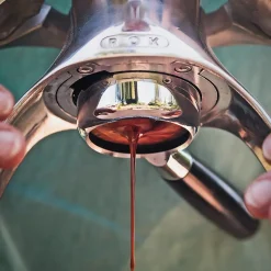 ROK EspressoGC Classic manuaalinen espressokeitin – hopea
