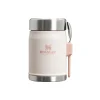 Ruokatermos ja lusikkahaarukka Stanley Classic Legendary Rose Quartz, 0,4 l