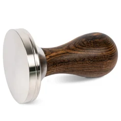 Ruostumattomasta teräksestä valmistettu tampperi puukahvalla CHiATO, 57 mm