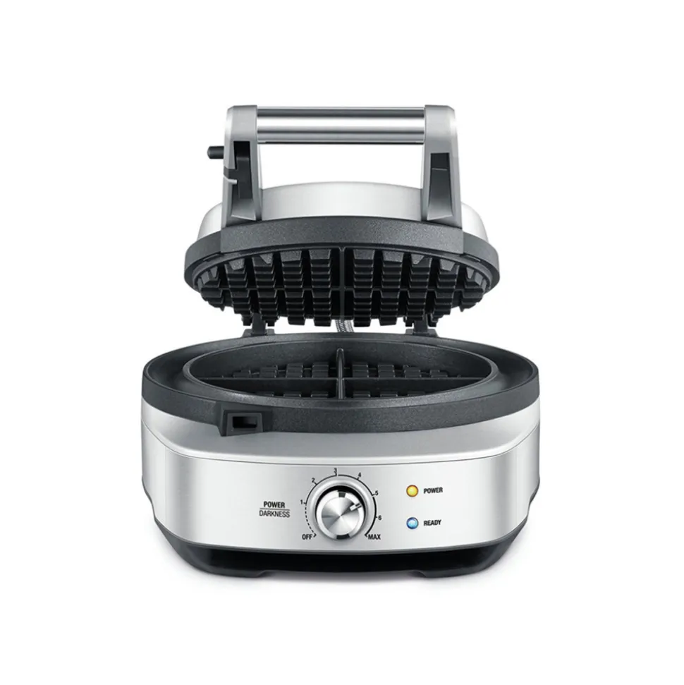 Sage the No-mess Waffle™ SWM520 vohvelirauta – hopea