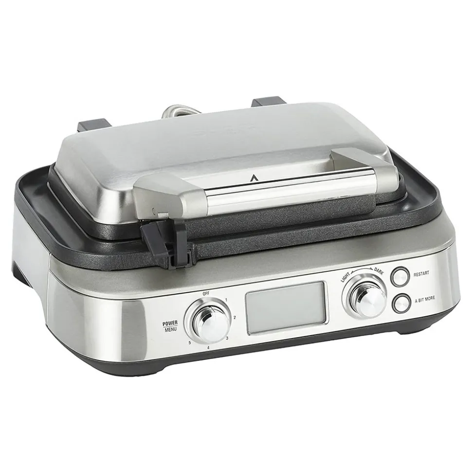Sage the Smart Waffle™ SWM620 vohvelirauta – hopea