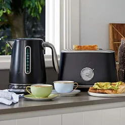 Sähköinen vedenkeitin Sage the Soft Top™ Luxe Black Truffle SKE735BTR