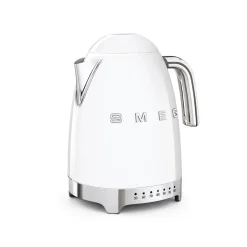Sähköinen vedenkeitin säädettävällä lämpötilalla Smeg 50’s Style White KLF04WHEU