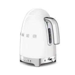 Sähköinen vedenkeitin säädettävällä lämpötilalla Smeg 50’s Style White KLF04WHEU