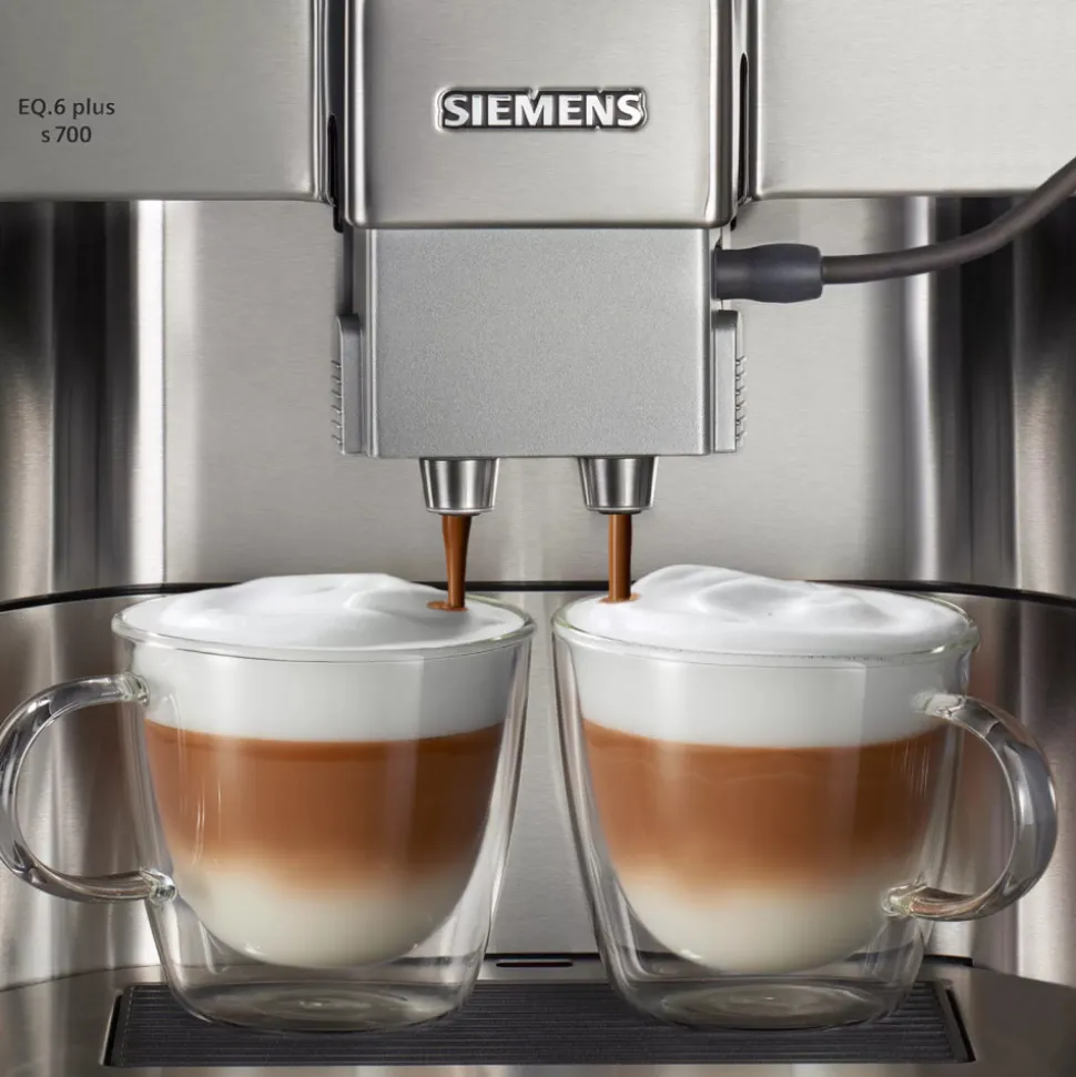 Siemens EQ6 plus s700 TE657313RW kahviautomaatti – teräs/musta