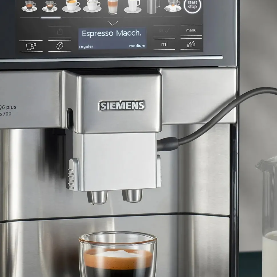 Siemens EQ6 plus s700 TE657313RW kahviautomaatti – teräs/musta