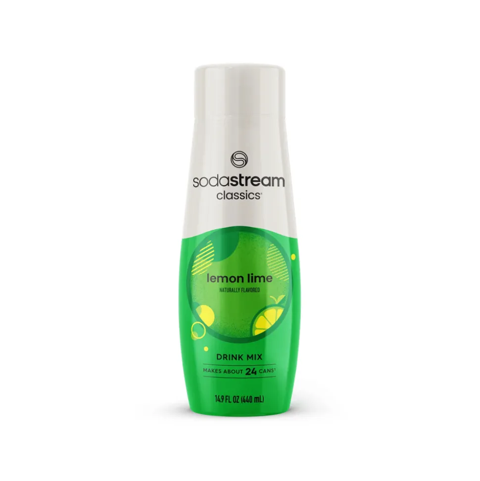 Siirappi SodaStream Classics Lemon Lime (SodaStream-hiilihapotuslaitteille), 440 ml
