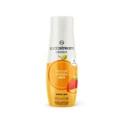 Siirappi SodaStream Classics Orange & Mango Zero (SodaStream-hiilihapotuslaitteille), 440 ml