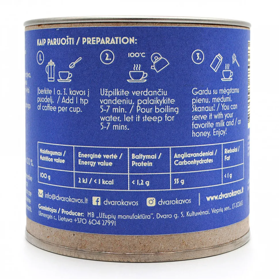Sikurinjuurikahvi Dvaro Kavos, 100 g