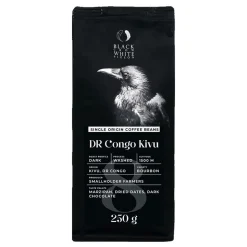 Single-origin kahvipavut Black Crow White Pigeon DR Congo Kivu, 250 g