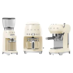 Smeg 50’s Retro Style CGF01CREU sähkökäyttöinen kahvimylly – kerma