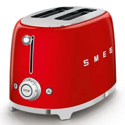 Smeg TSF01RDEU 50’s Retro Style leivänpaahdin – 950 W, punainen
