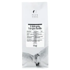 Specialty-kahvipavut Black Crow White Pigeon Ethiopia Yirgacheffe, 1 kg