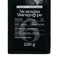 Specialty-kahvipavut Black Crow White Pigeon Nicaragua Maragogype, 250 g