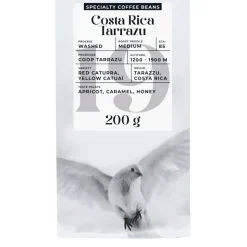 Specialty-kahvipavut Black Crow White Pigeon Costa Rica Tarrazu, 200 g