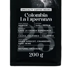 Specialty-kahvipavut Black Crow White Pigeon Colombia La Esperanza (Filter), 200 g