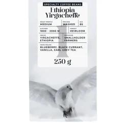 Specialty-kahvipavut Black Crow White Pigeon Ethiopia Yirgacheffe, 250 g