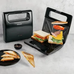 Stollar the Morning Press KPS250 voileipägrilli – 750 W, musta