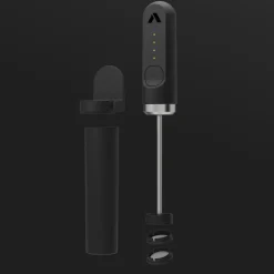 Subminimal NanoFoamer Lithium käsikäyttöinen maidonvaahdotin (ladattava) – musta