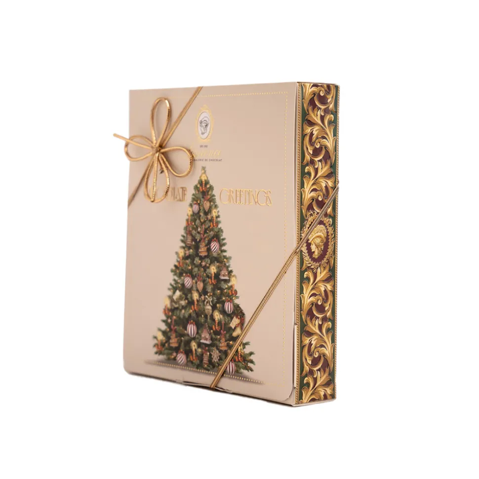 Suklaalevylajitelma Christmas Chocolate Greetings, 3 x 80 g