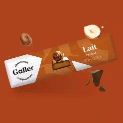 Suklaapatukka Galler Milk Praliné, 70 g