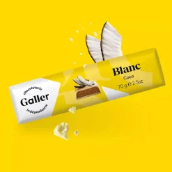 Suklaapatukka Galler White Coconut, 70 g