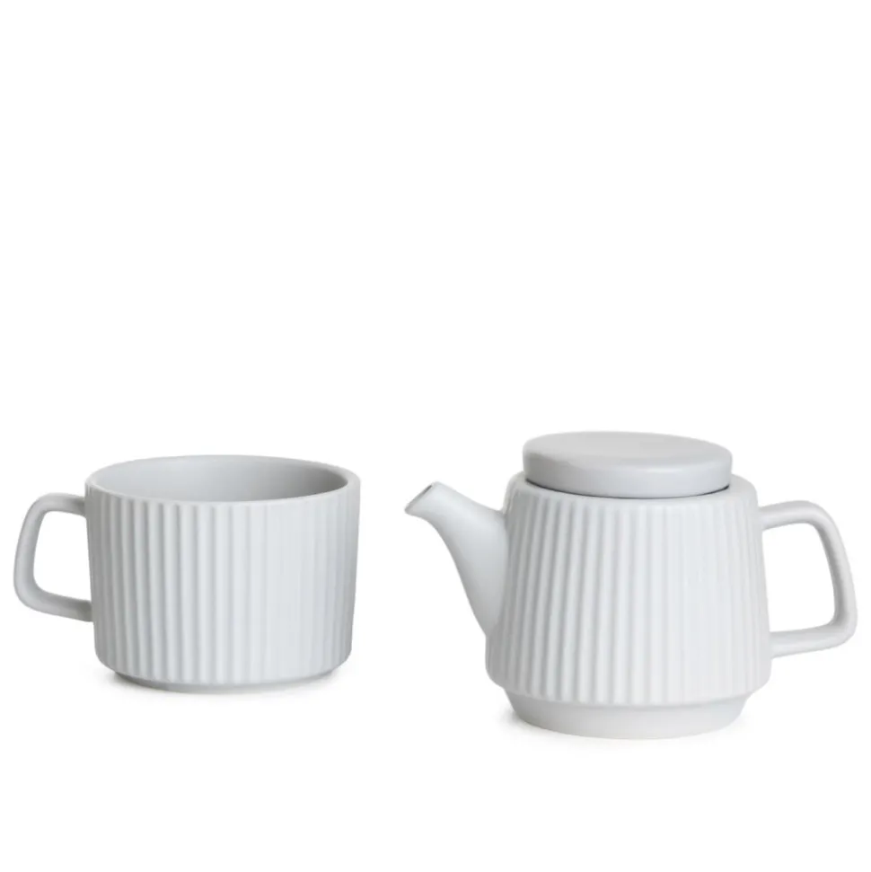 Teekannu ja muki Homla MULEN Gray, 650 ml
