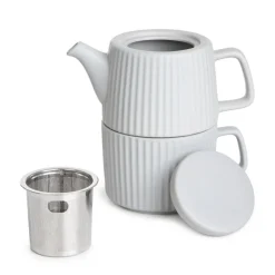 Teekannu ja muki Homla MULEN Gray, 650 ml