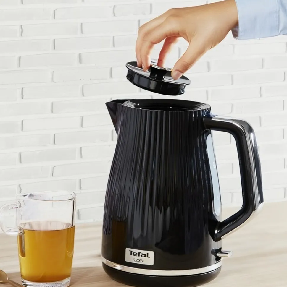Tefal Loft KO2508 vedenkeitin – 1,7 l, 2400 W, musta