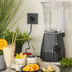 Tehosekoitin Alessi Plisse Black