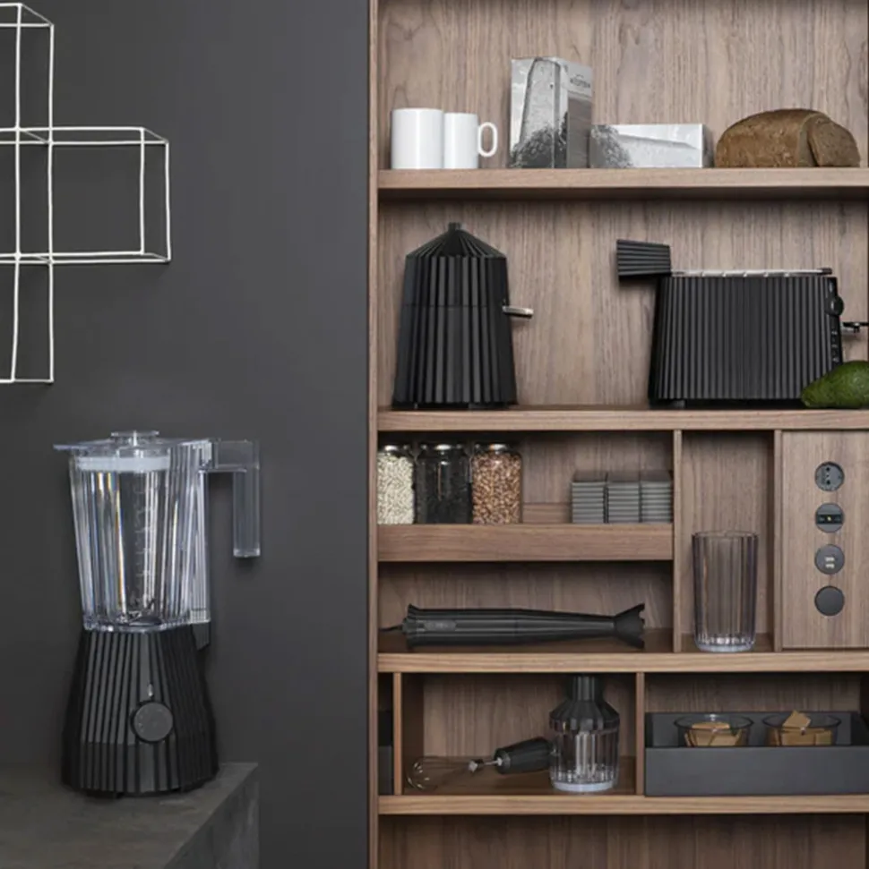 Tehosekoitin Alessi Plisse Black