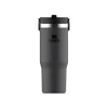 Termospullo Stanley The Iceflow Flip Straw Charcoal, 0,89 l