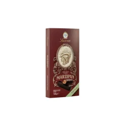 Tummat suklaamakeiset marsipaanilla ja kirsikoilla Laurence Marzipan Wild Cherry, 140 g