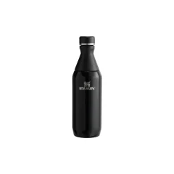 Vesipullo Stanley The All Day Slim Black gloss, 600 ml