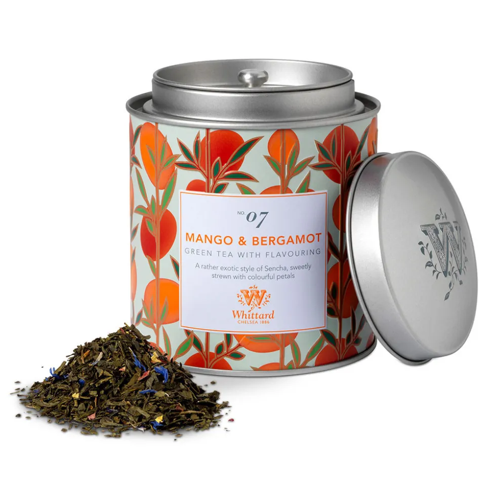 Vihreä tee Whittard of Chelsea Mango & Bergamot, 100 g