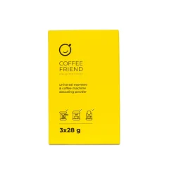 Yleinen kalkinpoistojauhe Coffee Friend Descal, 3 kpl.